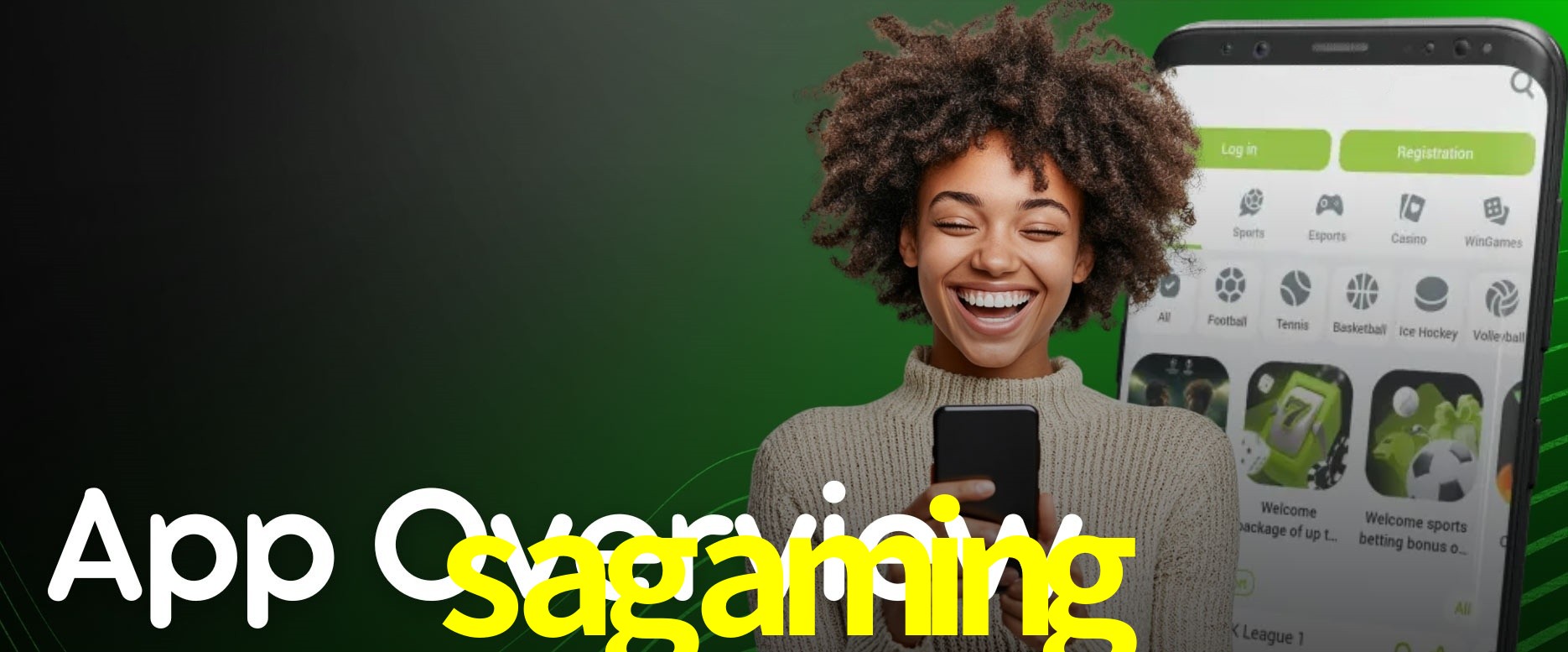 APP oficial da sagaming para mobile